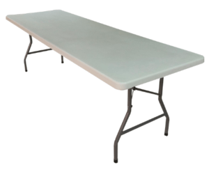 rectangle party table rentals