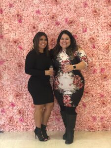 Pink Blush Flower Wall Rental