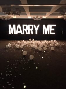 Marry me Marquee Lettering gallery 1
