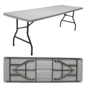 rectangle party table rentals