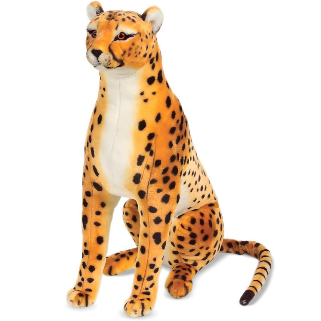 Large Plush Cheetah Stuffed Animal